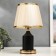 Table lamp 16136/1BK E27 40W Black-gold 21x21x34 cm Risalux