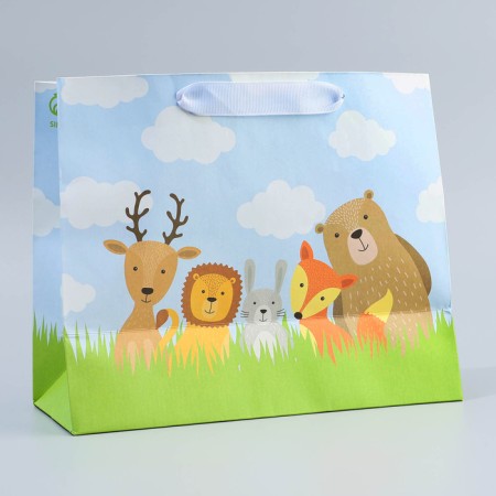 Gift Crafts with a plastic window, packaging, Friends, 24 x 20 x 11 cm-2