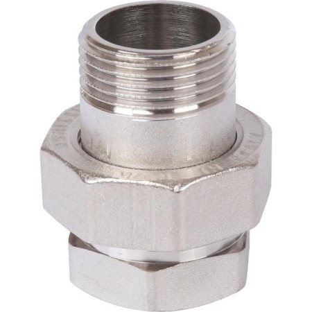 Detacible connection Stout SFT-0045-000001, American, 1 ", nickelized brass-1