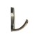 Furniture tundra hook TKD007, two -rod, bronze, 4 pcs TMP