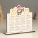Calendar "Snake and grandfather 2025" 12x10.5 cm (set 2 parts)