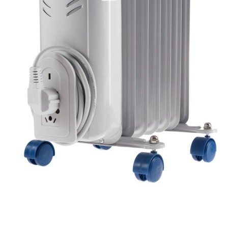 Engy EN-2307 Fusion heater, oil, 1500 watts, 7 sections, 15 m², gray-1