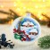 Ball "Winter Melody" 9.5 cm mix