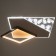 Chase with DND "Malva" LED 120W 3000-6000K White-black 57x48x7 cm Bayerlux