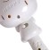 Musical toy "Cute Bear", sound, light, white color