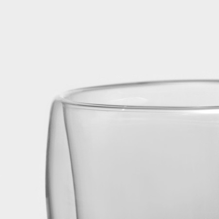 Glass mug with double walls Magistro, 470 ml-2