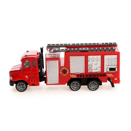 Metal machine "Fire Service", inertia, with plastic elements, mix-1