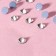 Thermocleic “cone” rhinestones, glass, ss16, d = 4 mm, 100 pcs, white color