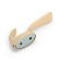 Furniture hook Cappio Sea, two -rod, zinc, color gold