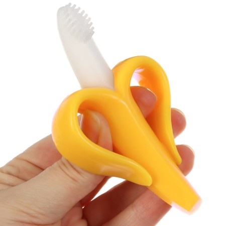 Silicone teething "Banana", crush me-1