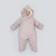 Set for Winter Kinderlitto "Lapland", 5 items, height 56-62 cm, cocoa color