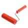 Decorative tundra roller, rubber, "poplar bark", handle d = 6 mm, 180 mm