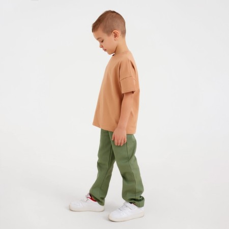 T -shirt Children's Minaku: Basic Line Kids Sand color, height 146-3