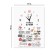 Carty clock wall for the kitchen "Kitchen Rules", silent, 30 x 40 cm