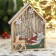 Figure New Year's light "Santa Claus on the way" 17.5x20 cm