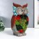Souvenir Polystone Light "Eaglestone with succulents" from the solar battery 26.5x15.5 cm