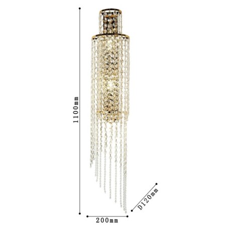 Wall lamp Monilibus 200 mm, 120 mm, E14 120W-2