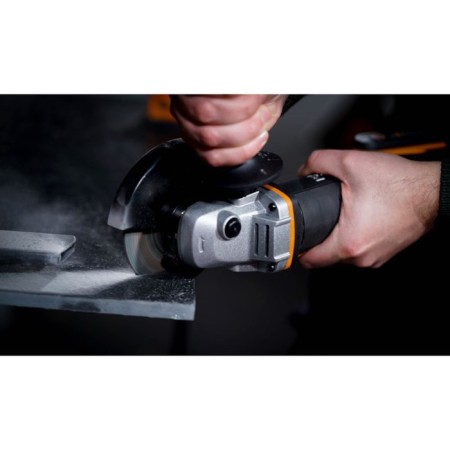 Corner grinder battery Worx WX803.9, 20 V, D = 125 mm, M14, without ZU and AKB, case-9