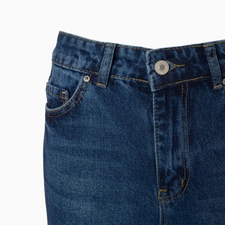 Women's jeans, dark blue color, size 38 (44)-10