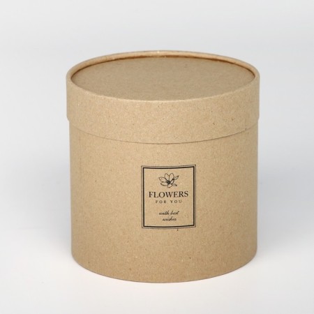 Craft Hat Gift, packaging, Flowers, 15 x 15 cm-2