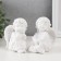 Polystone souvenir "Angel -sitting angel" mix 6.3x8x9.5 cm