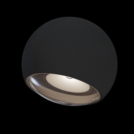 Bra Outdoor O032WL-L3B3K, LED, 3.5 W, 75x80x75 mm, 154 lm, 3000k, black-1