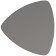 Journal table "Prism", 450 × 450 × 496 mm, Gray color