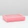Box for sweets, 12 pcs, pink, 19 x 15 x 3.5 cm
