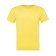 Male T-shirt Collorista, density 145g/m2, yellow color, size 46-48