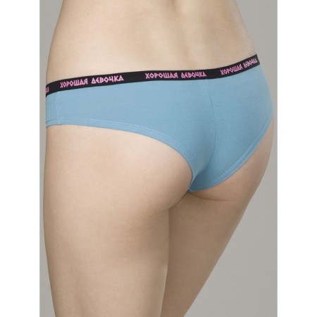 Women's underpants, size 46, blue color-1