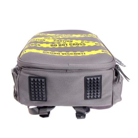 Frame backpack 38 x 30 x 20 cm, Bruno visconti "Be careful"-6