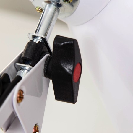 Lamp on the clamp 101 "Springs, white" E27 40W Risalux-9