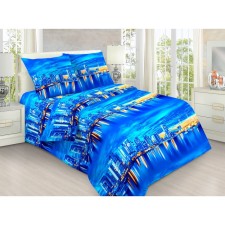 Постельное бельё 1.5 сп, размер 150x215 см, 150x215 см, 70x70 см - 2 шт