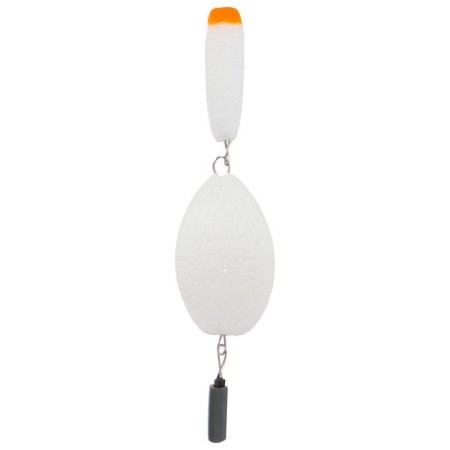 Winter Premier Fishing float accurate double No. 3, white color (PR-2-3-W)-2