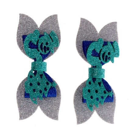 Carnival clamp "Snowman" set 2 pcs., Mix-1
