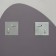 Wall mirror, rotary, 70x50 cm, with 3 plates