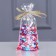 Package packing bopp, "heart" 9*19 cm