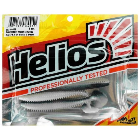 Vibro -high -high Helios Shaggy Black & Parl, 8.5 cm, 5 pcs. (HS-16-028)-1