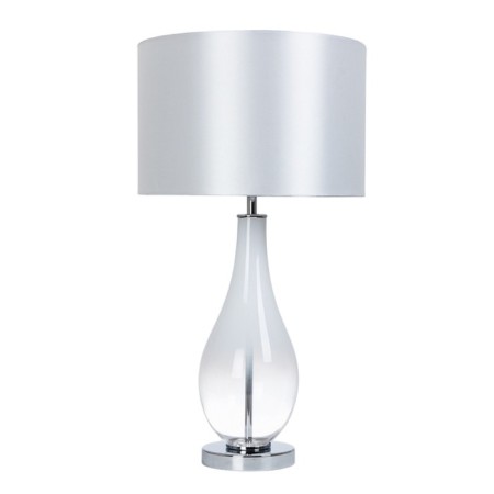 Decorative table lamp Arte Lamp NaOS A5043LT-1WH, E27, 60 W, 36x36x66 cm, chrome-1