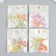 Busina for creativity plastic "Baltic with colored spots" MIX 2.4x3.1x0.6 cm
