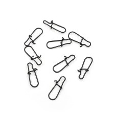 Carabiner Namazu Pro Nice Snap, Carbon color, p. 1. Test-19 kg, packaging 10 pcs.