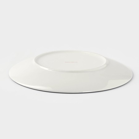 Plate Ceramic Dailayna "Dyra", D = 22 cm, blue color-2