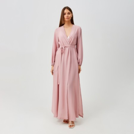 Pareo dress female minku: Summer Time Pink color, size 42-44-1