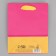 Gift package two-tone, packaging, “yellow-pink”, s 12 x 15 x 5.5 cm