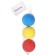 A set of balls for large tennis Onlytop, 3 pcs., Mix color