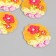 Decor for the work of acrylic "plasticine flowers" 0.2x3.5x3.9 cm