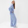 Female set (shirt, trousers) minku: Home Collection Blue Color, Rr. 54