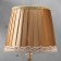 Highway lamp 16140/1 E27+LED lighting 40W gold 25x25x42 cm Risalux