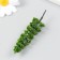Artificial plant for creativity plastic "Pine" 2.5x9.2 cm