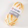 Yarn "Sweet Baby" 100% acrylic 300m/100g (902 yellow-white-salut)